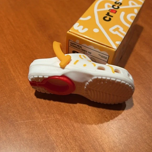 NIB McDonalds Happy Meal Scribbles Crocs toy number 8 Smoke free pet free home - Picture 3 of 6